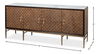 Palisade Shagreen Credenza, Cabinets & Sideboard by Sarreid, 80" length x 19" width x 34" height thumbnail 13