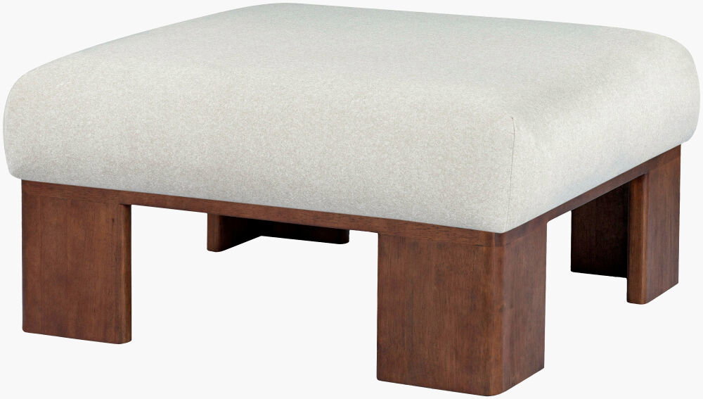 Lunara Ottoman, by Surya, 36" width x 18" height
