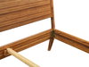 Ventura Cal King Platform Bed, Amber, by Greenington, 91.25" length x 76.5" width x 39.5" height thumbnail 3