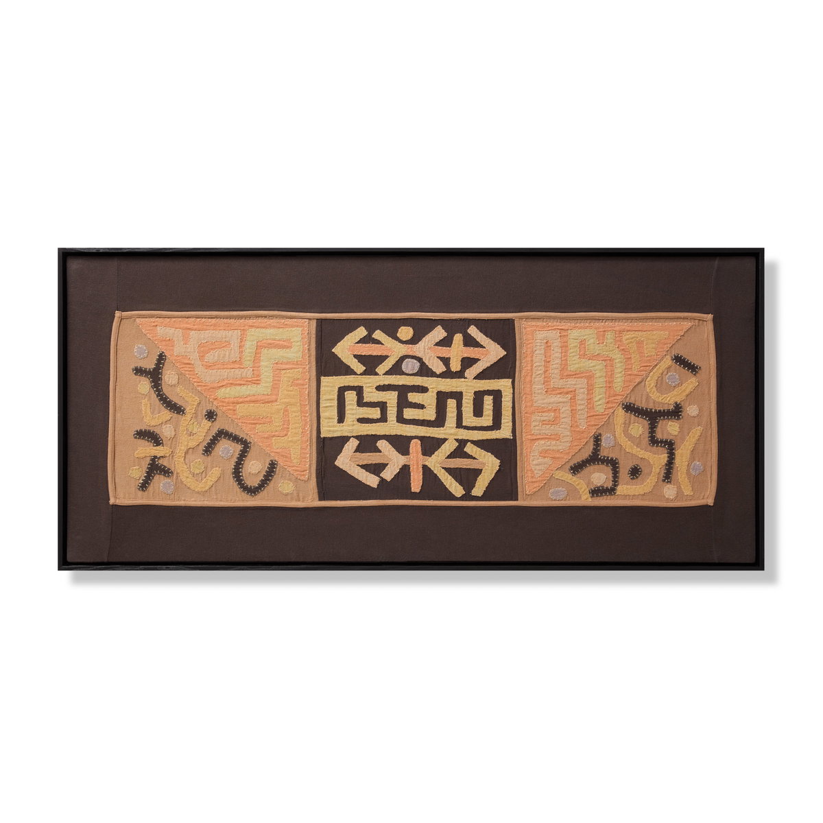 Loloi Wood Frame Wall Art, Wall Hanging, 61" length x 29" width View 1