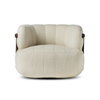 Doss Swivel Chair, Accent Chair by Four Hands, 37" width x 28" height x 34.5" depth thumbnail 1