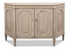 Wrenn Credenza  Stone Grey, by Sarreid, 1'4" length x 4'10" width x 3' height thumbnail 2