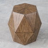 Volker Honey Geometric Accent Table, Side & End Table by Uttermost, 18" width x 18" height x 15.6" depth thumbnail 5