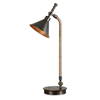 Duvall Task Lamp, Desk Lamp by Uttermost, 24" width x 27.5" height x 7.75" depth thumbnail 1