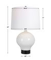 Collar Gloss White Table Lamp thumbnail 2