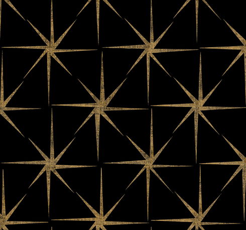 Evening Star Black Wallpaper