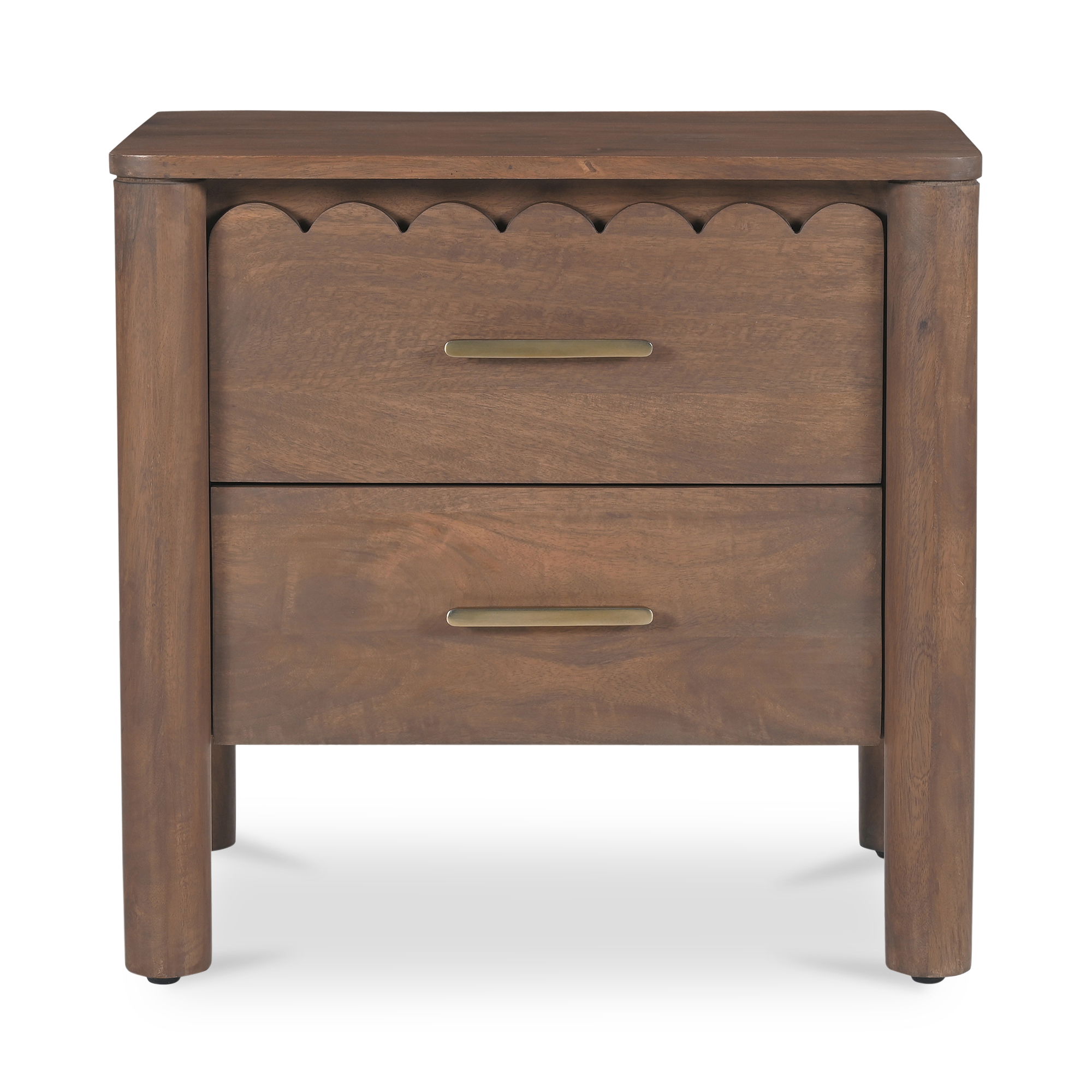 Wiley Nightstand Vintage Brown large image 