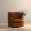 Spencer Distilled Leather Swivel Chair thumbnail 12