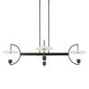 Kyoto 4 Light Linear LED Chandelier, Pendant by Uttermost, 48.25" width x 12" height x 29.75" depth thumbnail 3