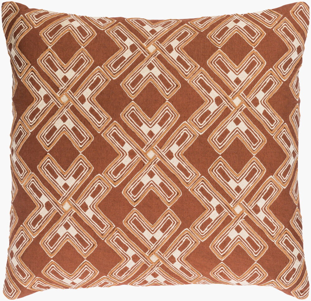 Subira Accent Pillow, Decorative Pillow by Surya, 18" length x 18" width