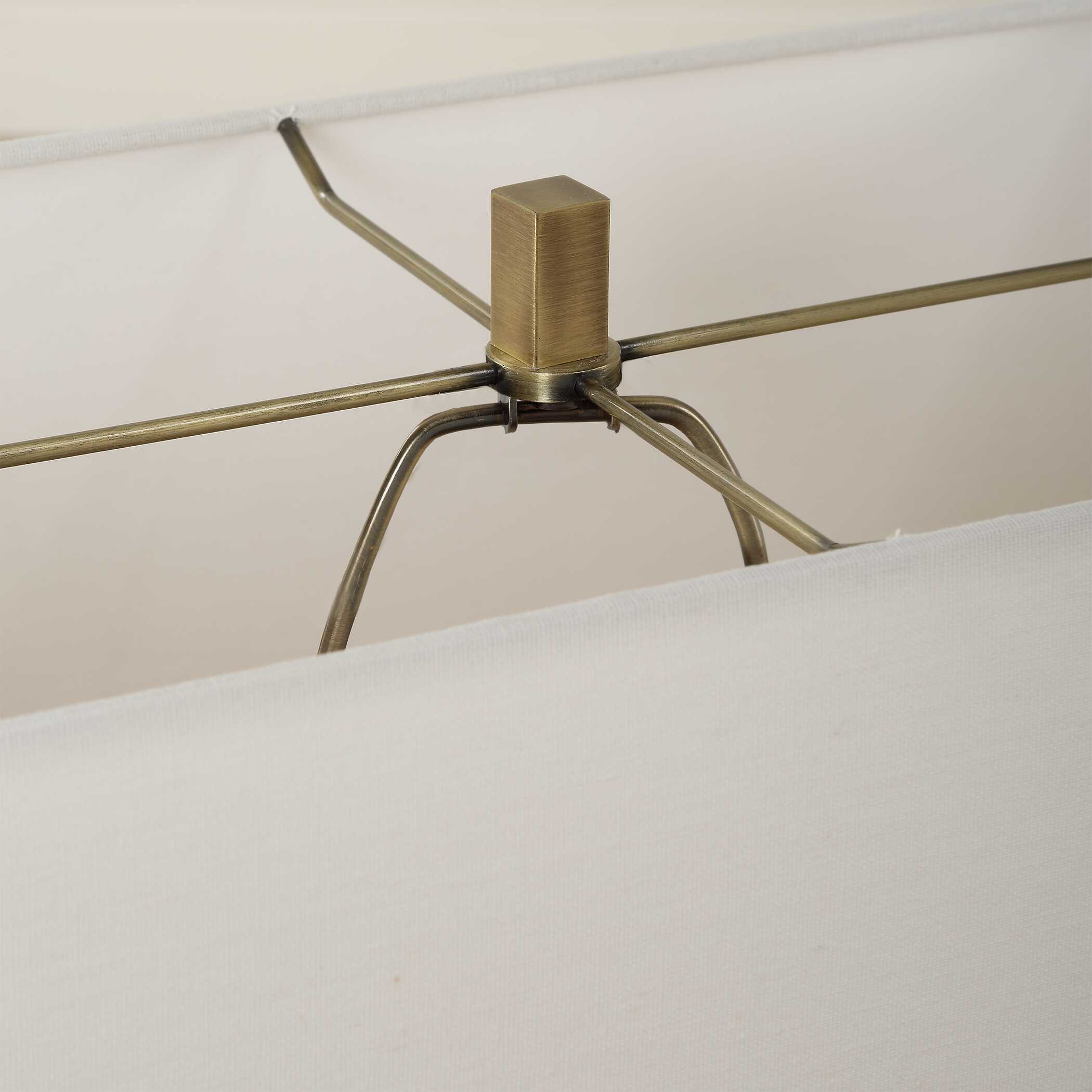 Turning Point Travertine Table Lamp large image 