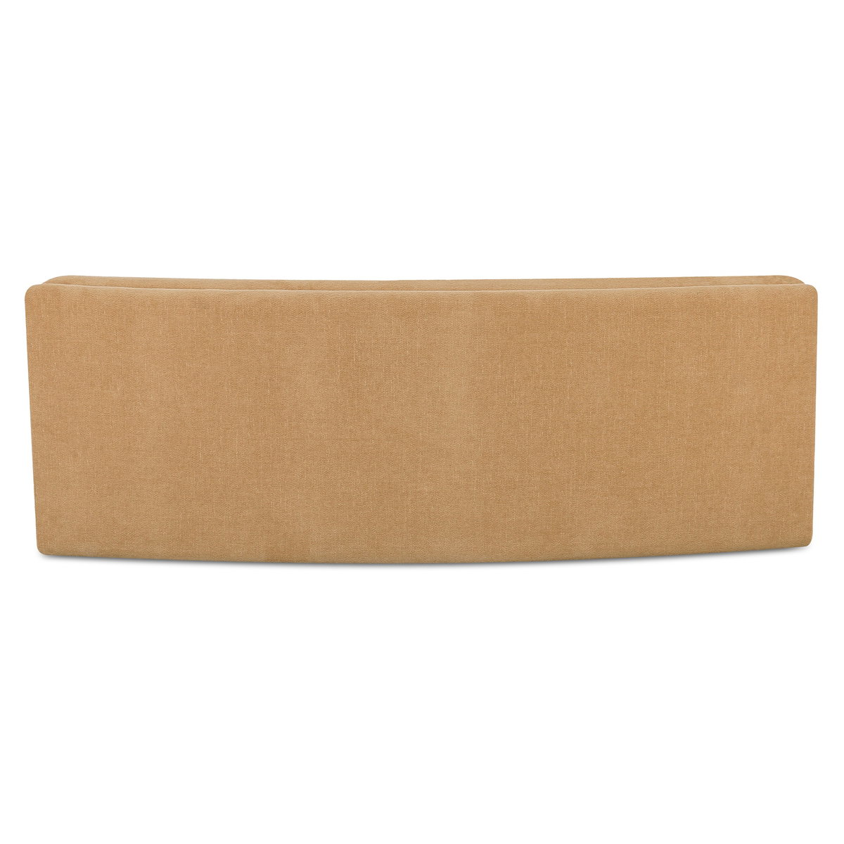 Naomi Concave Sofa Golden Yellow, Sectional Sofa by Moe's Home, 80.7" width x 28.3" height x 39" depth View 5