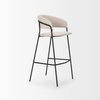 Carolyn Open Back 39.8in Seat Bar Stool | Oatmeal, Counter & Bar Stool by Mercana, 19.29" length x 20.4" width x 39.75" height thumbnail 6
