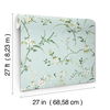 Blossom Branches Spa Blue Wallpaper thumbnail 7