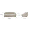 Excelsior Sofa Shiitake Beige, Sofas & Sectional by Moe's Home, 82.5" width x 31.5" height x 41.5" depth thumbnail 8