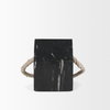 Raena Black Marble House Door Stopper, Decorative Object by Mercana, 4" length x 4" width x 4.75" height thumbnail 5