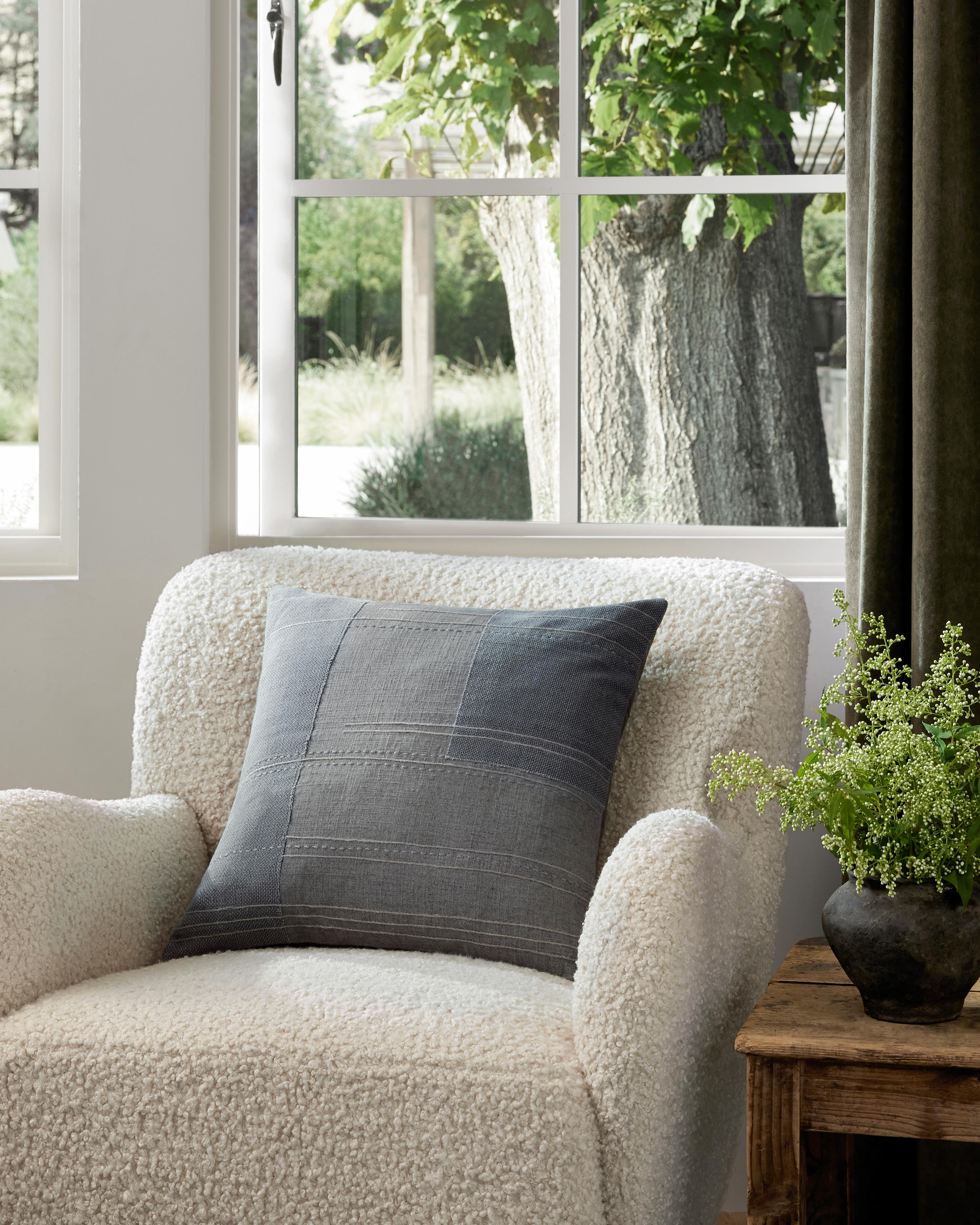 Amber Lewis x Loloi Pillows Pillow, Decorative Pillow, 18" length x 18" width View 2