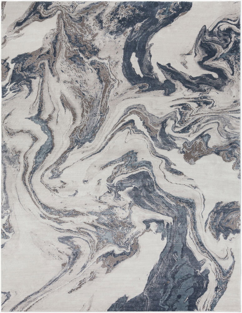 Tibetan Machine Woven Rug, by Surya, 1'3.75" length x 1'3.75" width