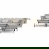 Inou Elements Modular Four-seater Sectional Sofa, Outdoor Furniture by Crescent Garden, 6'9.3" width x 2'2.4" height x 4'5.3" depth thumbnail 1