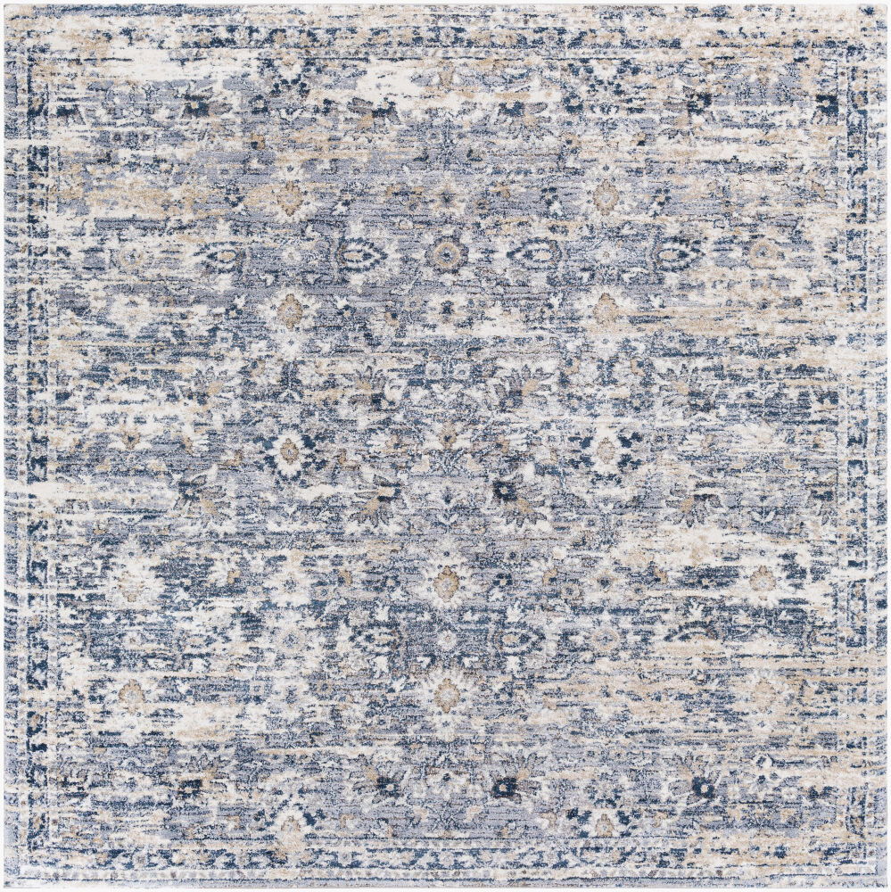 Tuscany Machine Woven Rug, by Surya, 7'10.49" length x 7'10.49" width