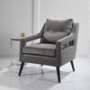 O'Brien Gray Armchair thumbnail 4