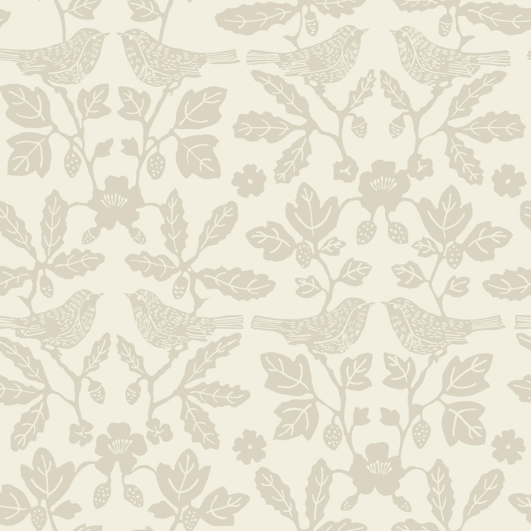 Sparrow & Oak Wicker Peel & Stick Wallpaper large image 