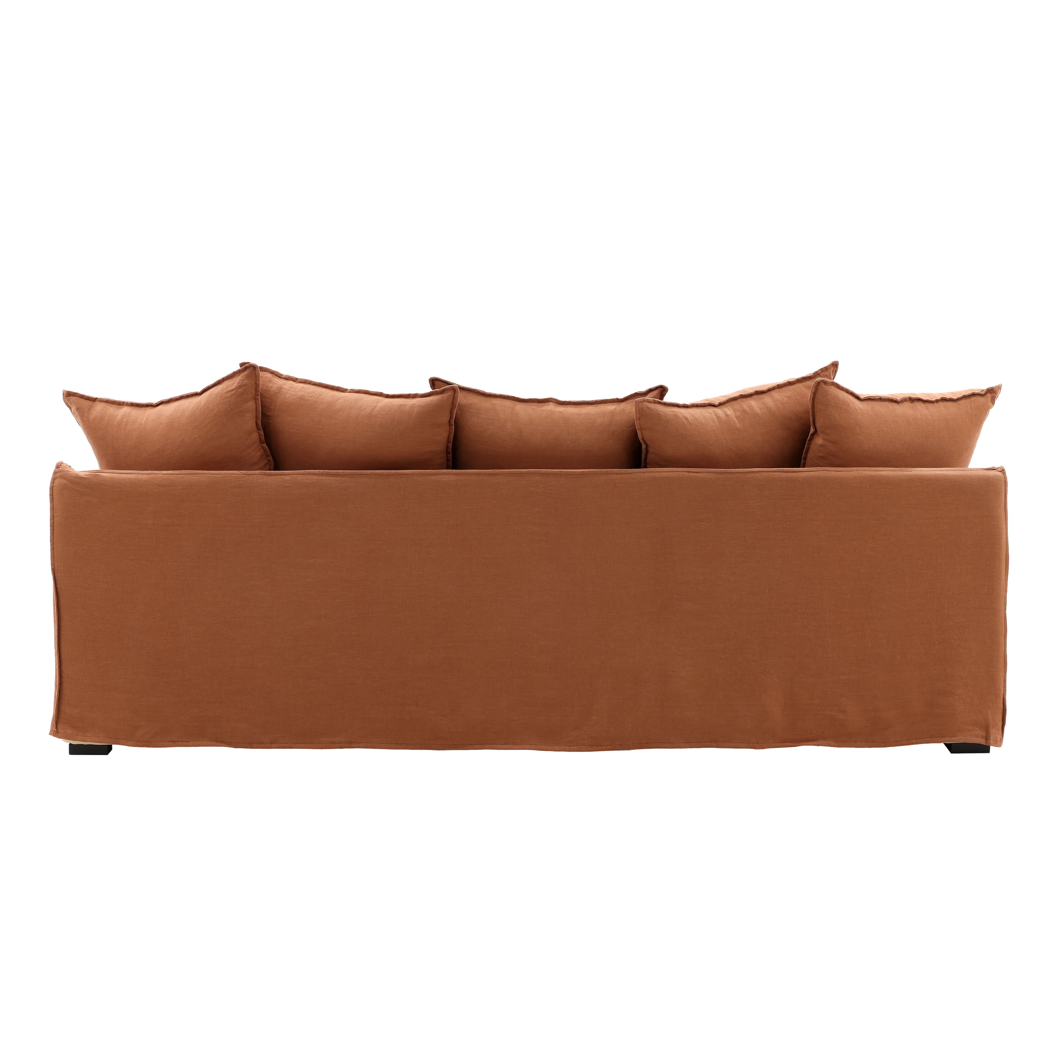 Vivian Sofa Frame, Sofas & Sectional by Dovetail, 96" width x 28.35" height x 41.33" depth View 4