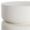 Ysabel Side Table White, Side & End Table by Dovetail, 17.6" width x 19.75" height x 17.75" diameter x 17.6" depth thumbnail 2