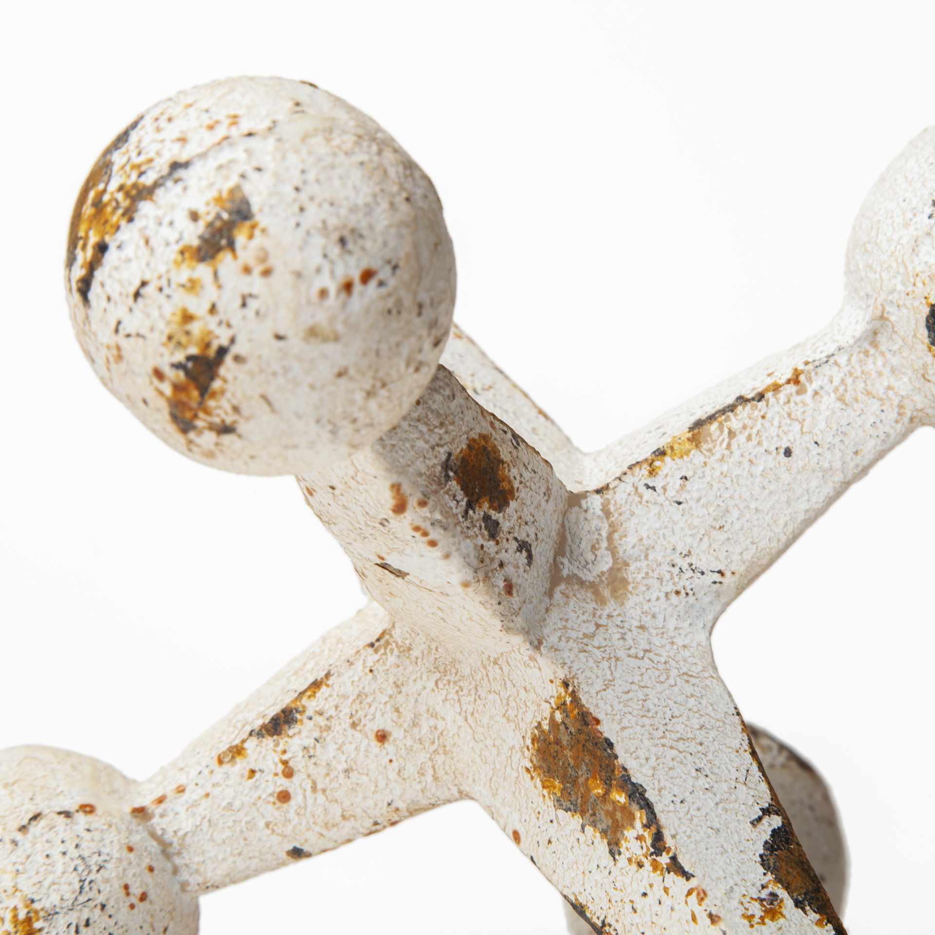 Jax Set of 3 8L x 7W Cast Iron Metal Jacks, Decorative Object by Mercana, 8" length x 7" width x 7" height View 8