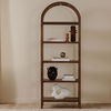 Eero Bookcase Walnut, Shelving & Bookcase by Moe's Home, 30" width x 80" height x 16" depth thumbnail 4