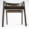 Nicholas I Onyx Brown Solid Wood Dining Chair thumbnail 8