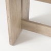 Aida 18H Light Gray Wood Dining Bench thumbnail 10