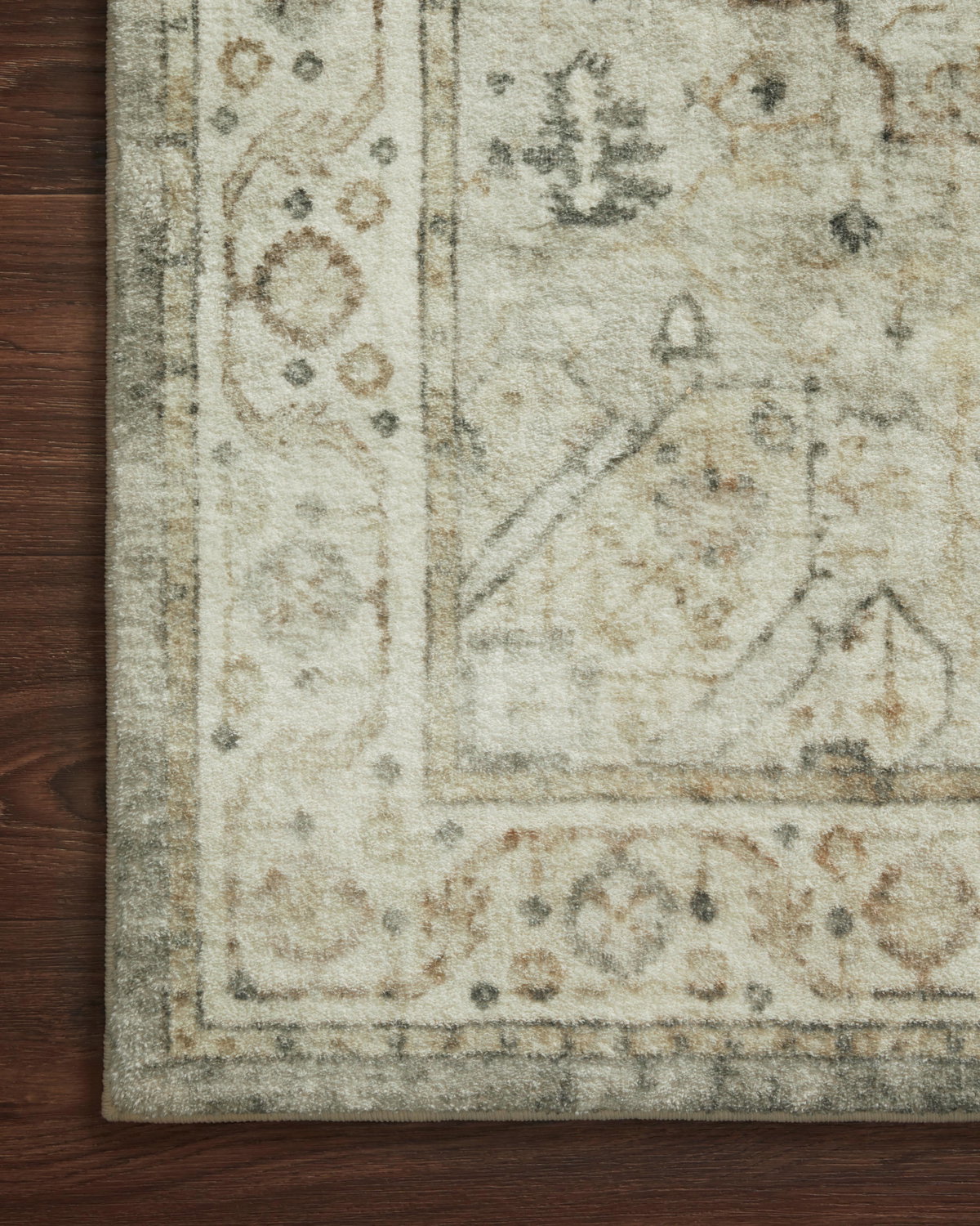 Loloi Rosette Rug, 2'6" length x 7'6" width View 6