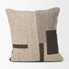 Kyle 20x20 Square Pillow Cover, Decorative Pillow by Mercana, 20" length x 1" width x 20" height thumbnail 4