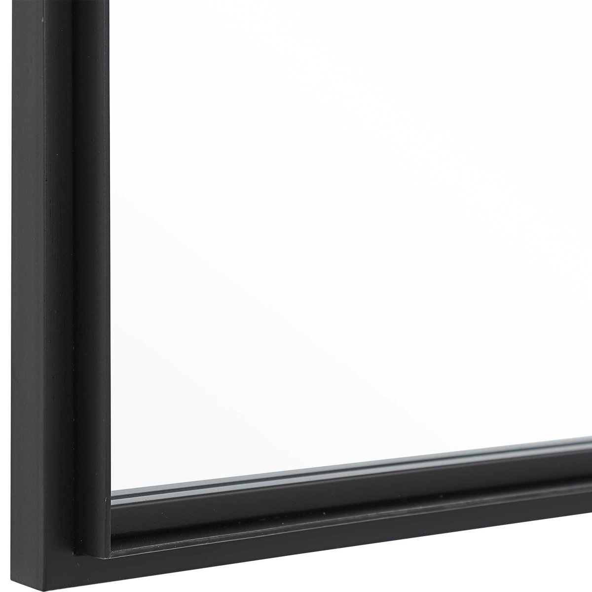 Rousseau Iron Window Mirror, by Uttermost, 30" width x 60" height x 1.25" depth View 6