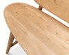 Pebble Bench, by Sarreid, 1'7" length x 6'1" width x 3'1" height thumbnail 5