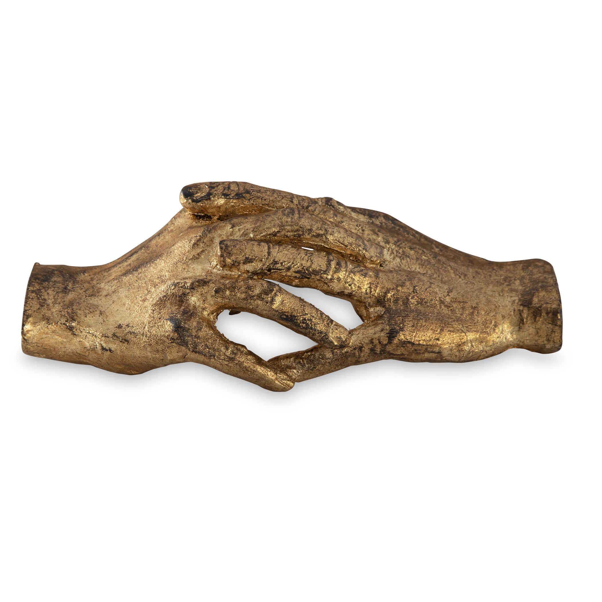 Hold My Hand Gold Sculpture large image 