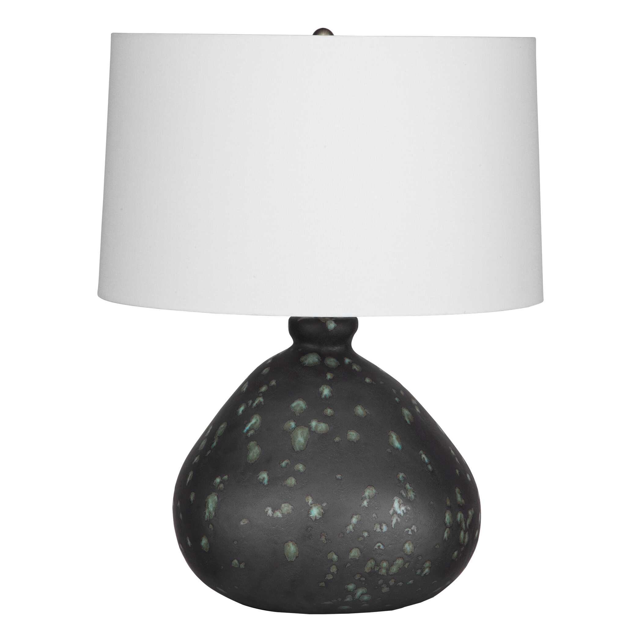 Killarney Distressed Green Table Lamp large image 