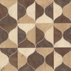 Burlwood Ogee Warm Neutral Wallpaper thumbnail 0