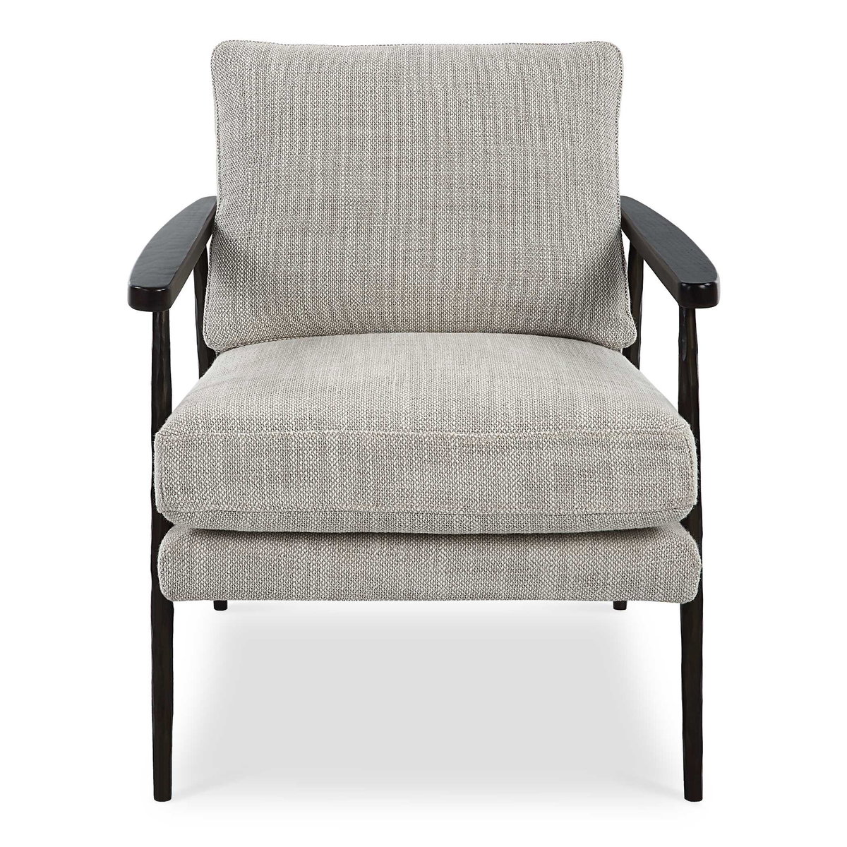 Sebastian Cast Iron Accent Chair, by Uttermost, 26" width x 33" height x 33" depth View 1