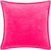 Cotton Velvet Accent Pillow, Decorative Pillow by Surya, 22" length x 22" width thumbnail