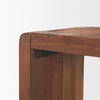 Estelle Rustic Brown Reclaimed Wood Console Table, by Mercana, 60" length x 14" width x 30" height thumbnail 10