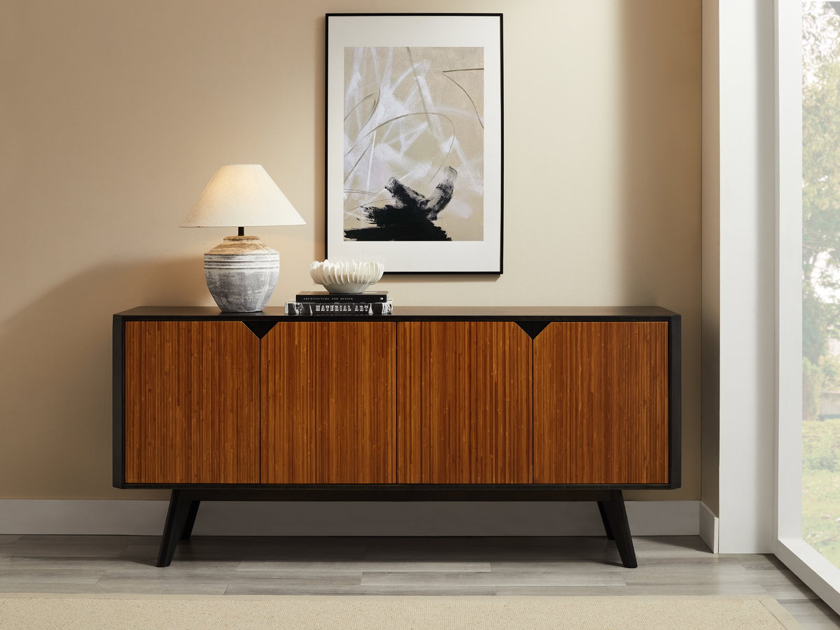 Sonoma Sideboard, Amber, File Storage by Greenington, 72" length x 18" width x 32" height View 6