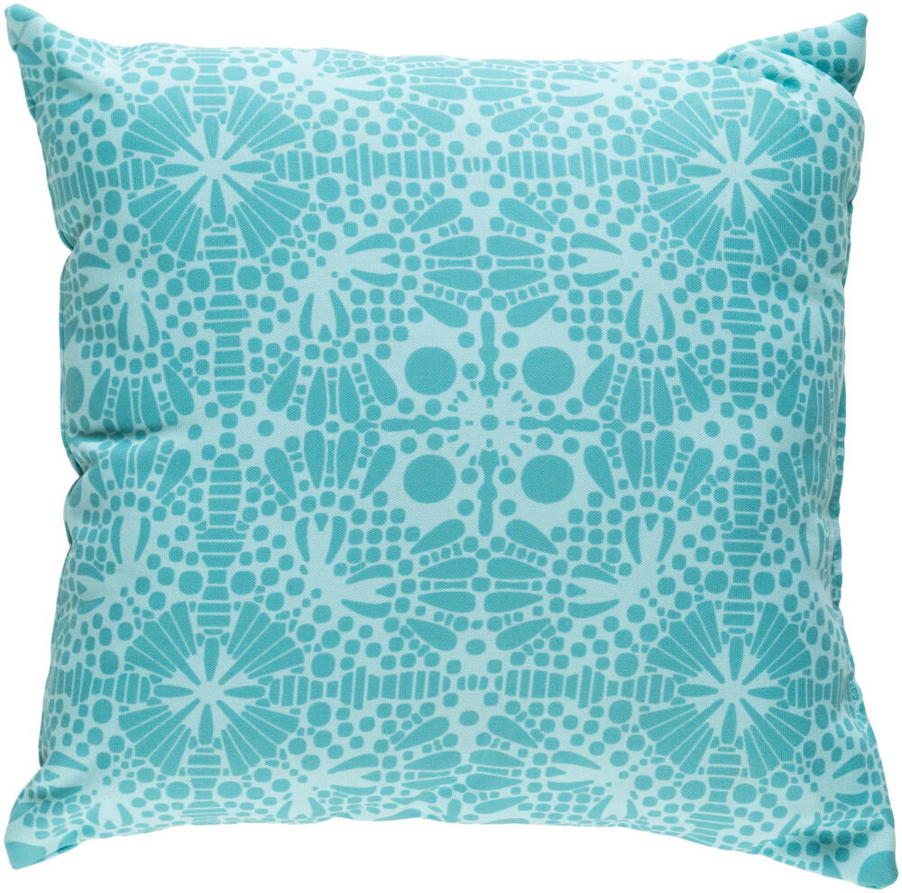 Laser Cut Accent Pillow, Decorative Pillow by Surya, 18" length x 18" width