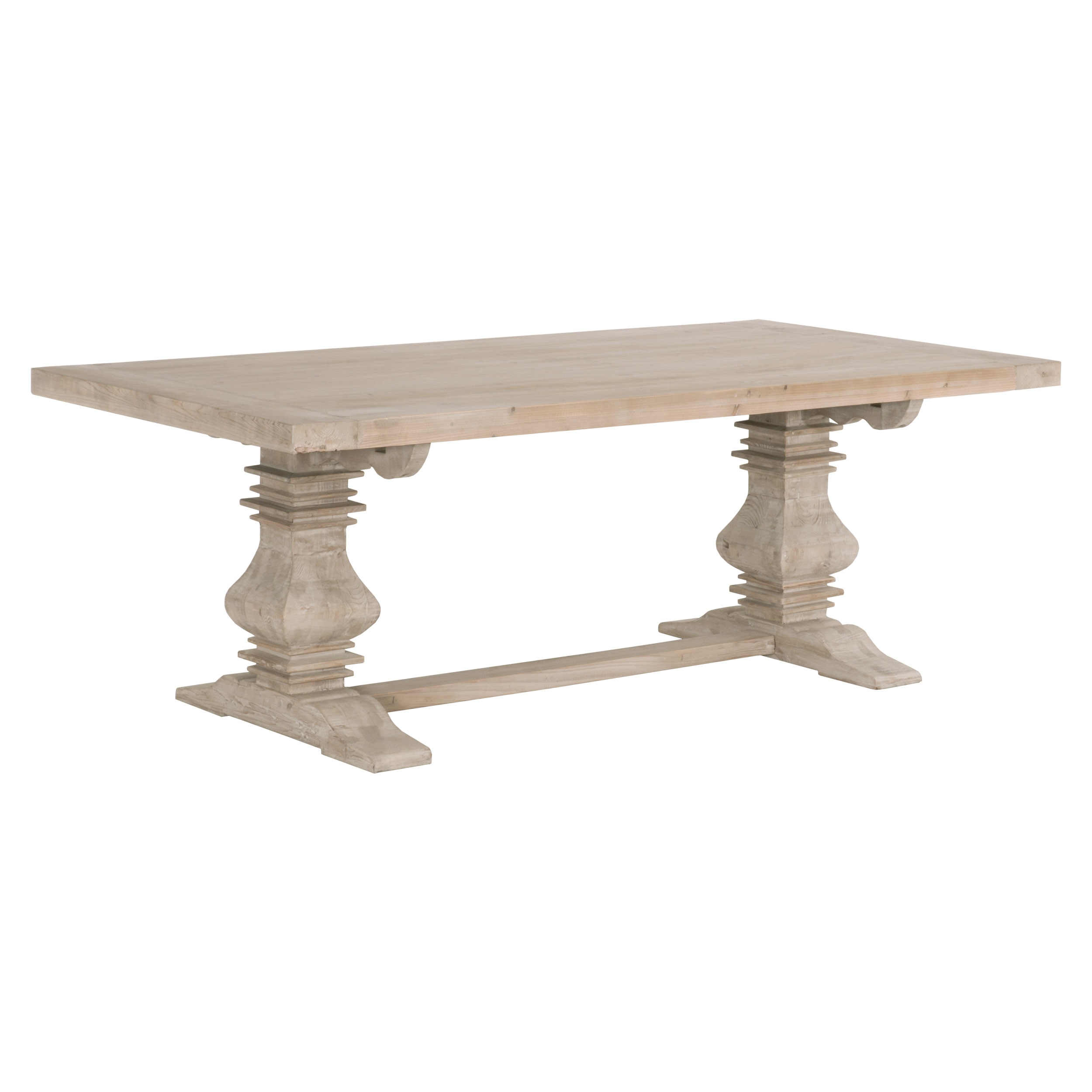 Monastery Extension Dining Table, by Essentials for Living, 84" width x 30" height x 43" depth View 4