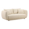 Briceida Sofa Cream, Sofas & Sectional by Dovetail, 84.12" width x 29.5" height x 40" depth thumbnail 1