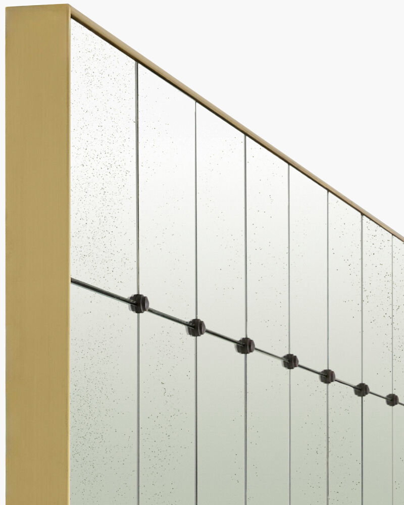 Belleza Full Length Mirror, by Surya, 48" width x 64" height
