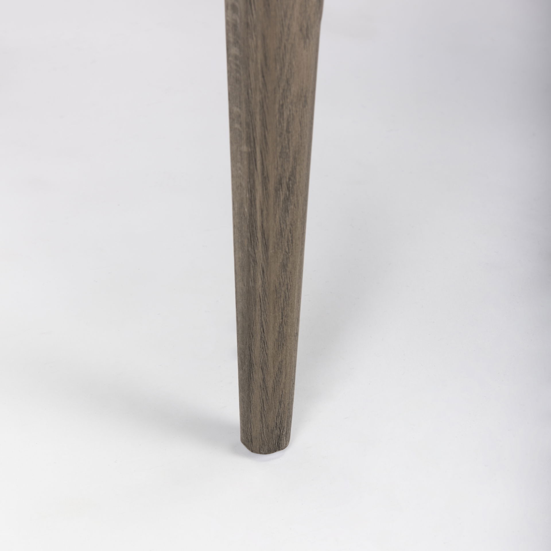 Palisades Gray Upholstery with Solid Wood Armless Dining Chair, by Mercana, 24.02" length x 25.59" width x 36.22" height View 12