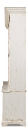 Glass Front Bookcase, by Sarreid, 1'10" length x 10'1" width x 8'10" height thumbnail 4