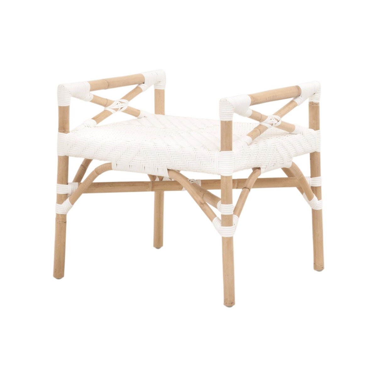 Palisades Stool, Ottoman by Essentials for Living, 24.5" width x 23.5" height x 21.5" depth View 2